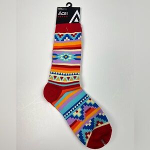 Ace USA Socks Native American Design Art Women's Socks Size One Size Fit